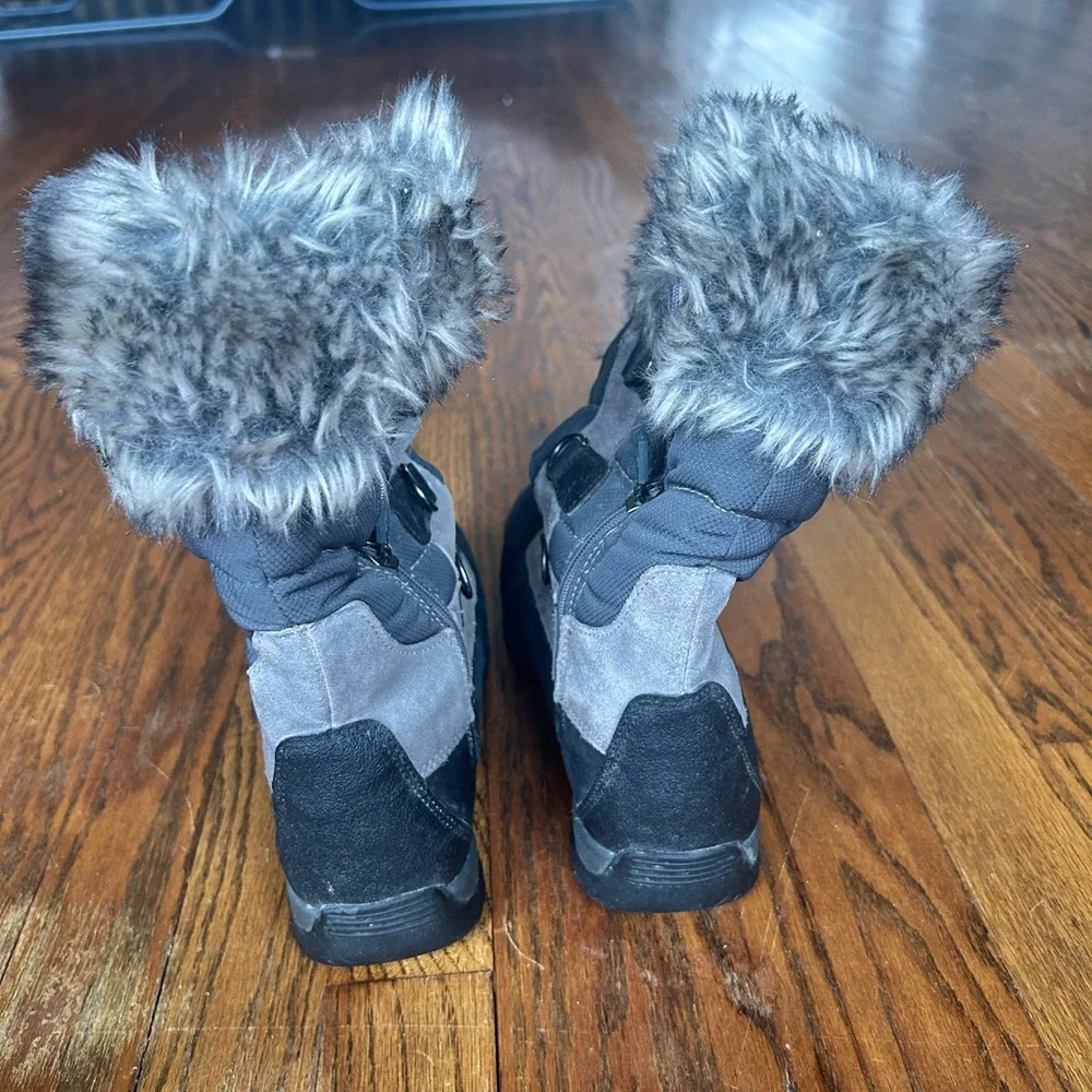 Timberland 6199R Blizzard Waterproof snow fur Boot Girls 3.5 womens 5.5 kids